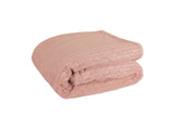 Champagne Rain Sherpa Throw - Pink