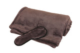 Travel Joy Plush Throw + Eye Mask