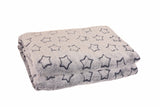 Frosty Twinkle Plush Throw