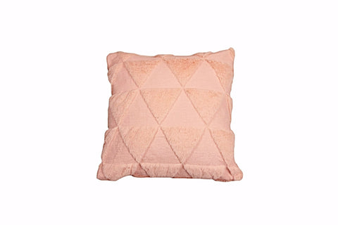 Quilted Faux Fur Dec Pillow Cover