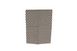 Black Geometric Cotton Apron Set - Towel