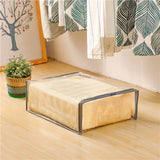 Clear Vinyl Zippered Storage Bags