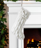 Lynx Faux Fur Stocking