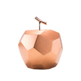 Concrete Metallic Apple Decoration