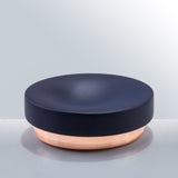 Navy Blue Rosy Gold Bath Accessories Sets