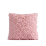 Feather Faux Fur Pillow Cover