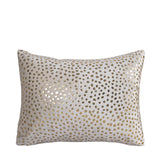 Velvet Foil Dot Pillow Cover