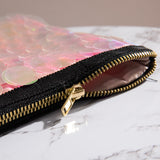 Sequin Zipper Pouch Bag